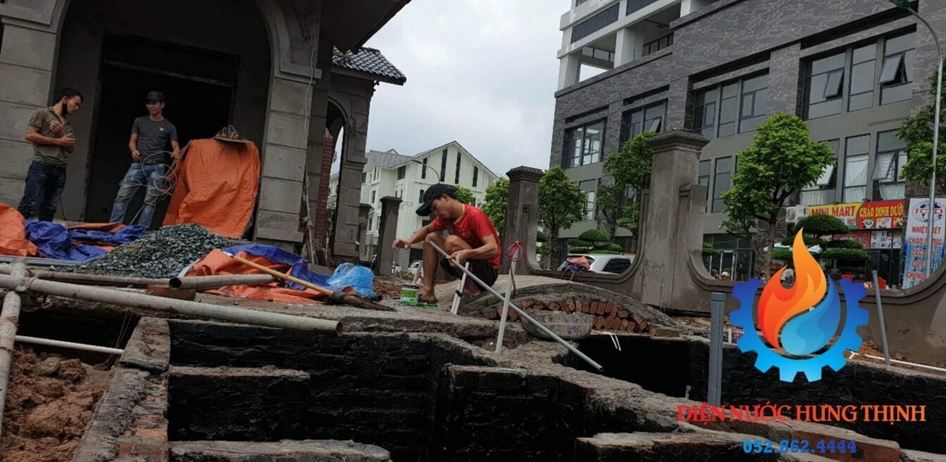 Thi công điện nước tại hà nội